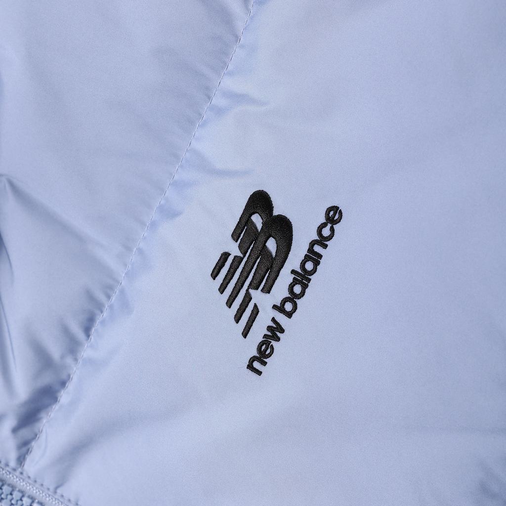 New Balance Пуховики Унисекс Синий Стойка Умеренный Другое 5PC44683-LBL