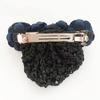 Hair Accessories Bow French Hair Clip Barrette Women Hair Bun Cover Net Snood Hairnet Flower