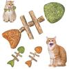 Креативная игрушка для кошек в виде рыбьей кости, жевательная игрушка для кошек, интерактивные игрушки, чистка зубов котенку, для кошек, Товары для домашних животных, Аксессуары
