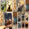 Чехол для телефона с оленем, лосем, северным оленем, оленем для iPhone 17 Pro Max 16 15 11 13 12 14 Pro Max mini 15 16 Plus 16e 17 Air Cover