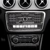 For Mercedes Benz A Class W176 GLA X156 CLA Accessories Car Interior Air Conditioning CD Console Panel Cover Trim Car Styling