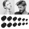 6Pairs Fashion Black Round Dumbbell Earrings Suits