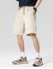Lyocell Tencel Thin Edition: Retro textured work pants straight leg men's casual shorts