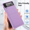 Liquid Silicone Macaron Suitcase Design Phone Case For Samsung Galaxy Z Flip 3 Flip 4 5g Soft Hinge Film Screen Protector Cover