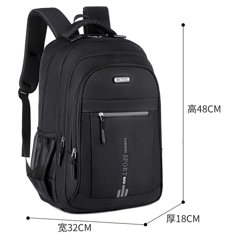 Backpack Backpack Men'S High Capacity Business Computer Backpack Women'S Travel Travel Bag High School Middle School Student School Bag
