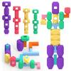 Силиконовый конструктор для детей, развивающий набор для творчества «Сделай сам» для раннего обучения