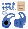 Hearing Designed for Water Ear Prevention [EAR SUITS] Earsuits, Earplugs, Sports, Surfing, SUP, Swimming, Surfer's (Navy)