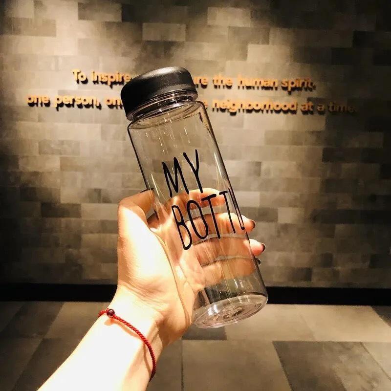 Стильная спортивная бутылка для воды большой емкости для девочек — дизайн Big Belly с трубочкой, идеально подходит для лета и активного отдыха на свежем воздухе