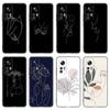 Abstract Art Line Phone Case For Xiaomi Mi 10T 11i 11T Note 10 11 Lite NE F1 POCO F3 M3 X3 GT NFC M4 X4 Pro 5G Soft Black Cover