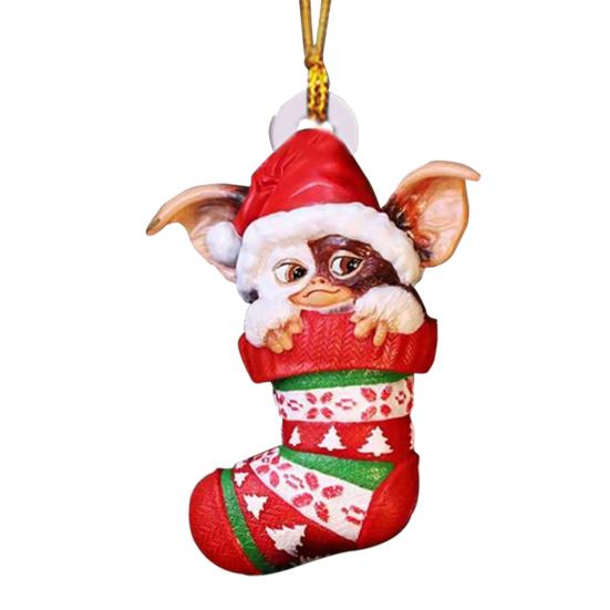 Креативный милый рождественский чулок в форме летающего дракона, статуэтка, подвеска на рождественскую елку, праздничный подарок AVE