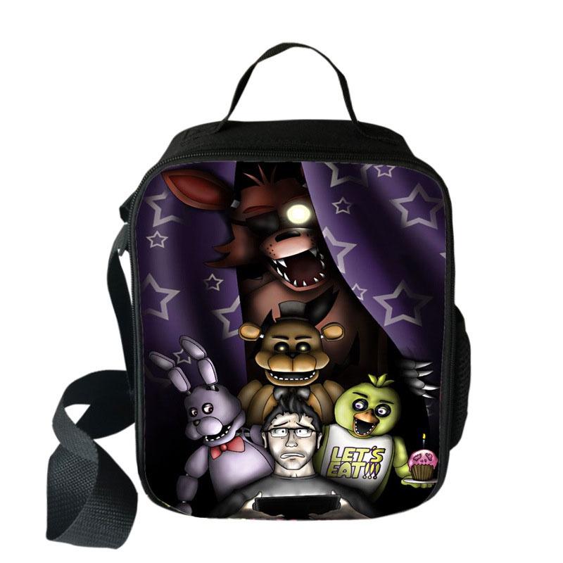 Универсальная сумка-холодильник Five Nights At Freddy's для детей и взрослых с ручкой