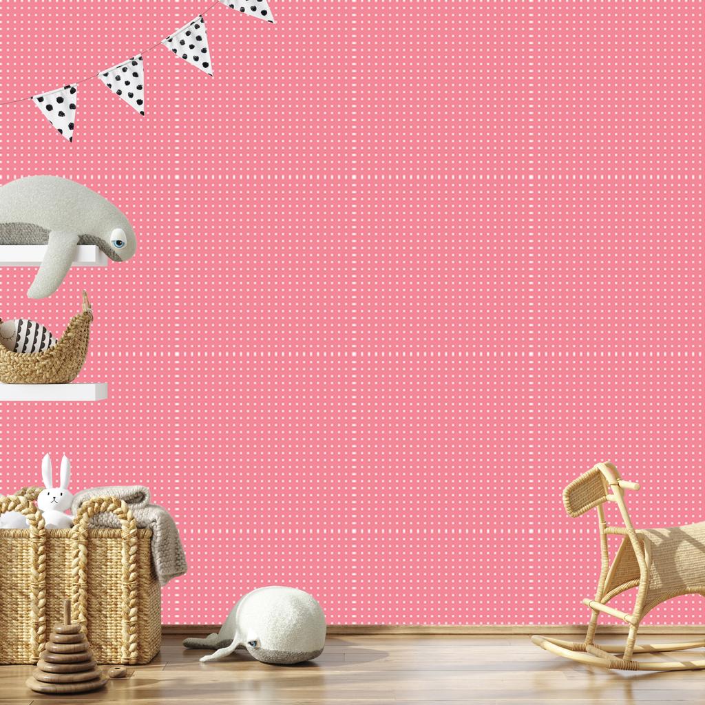 Wallpaper Coral Dots, Coral Bottom for Living Room and Bedroom 50x1000