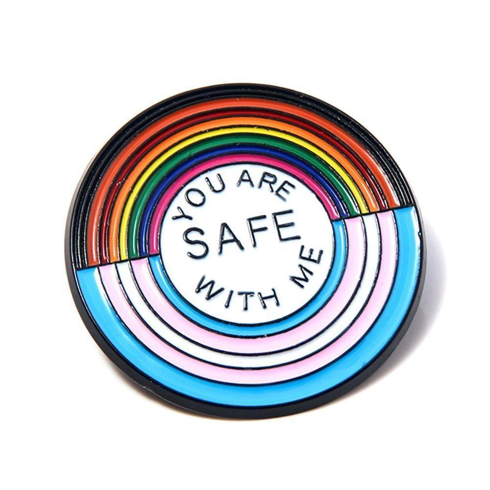 Humorous Your Did It Meme Star Enamel Pin You Are Safe With Me Lapel Pin Safety Pin Brooches  Men