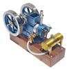 Single Cylinder Four Stroke Internal Combustion Engine Model 6cc All Metal Horizontal Engine Vintage Water Cooled Engine Model