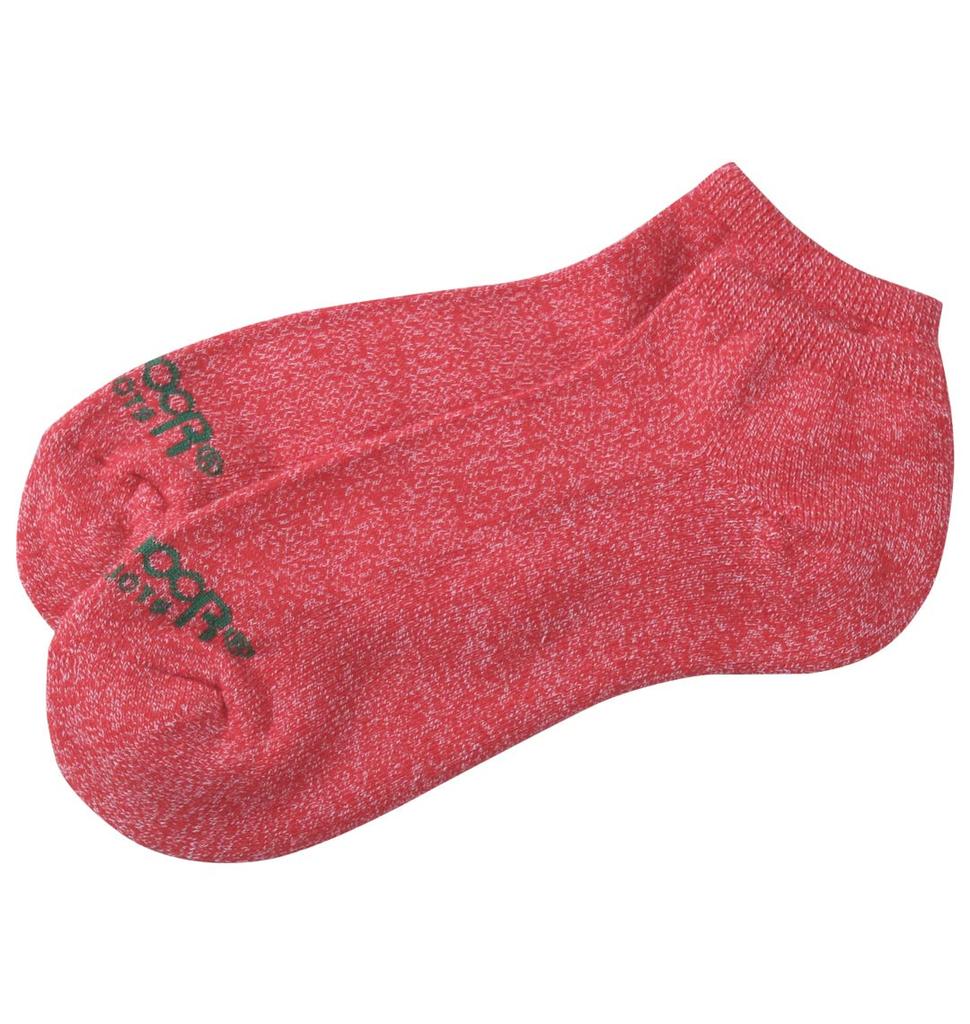 OUTDOOR PRODUCTS Plus Size 3-Piece Two-Color Heather Ankle Socks, Size 31, 3-Color Mix