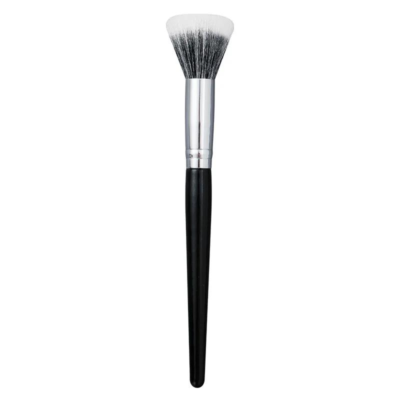 1pcs Blush Brush Stippling Makeup Brush Cosmetic Powder Natural Blooming Blusher Highlighter Contour Brushes