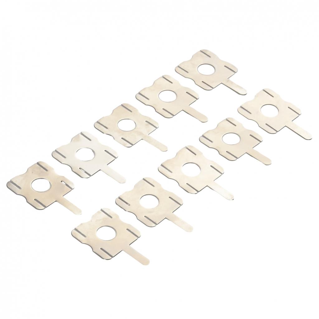 Листы никеля для сварки 10 шт. Сварочные инструменты из никеля для сварки литий