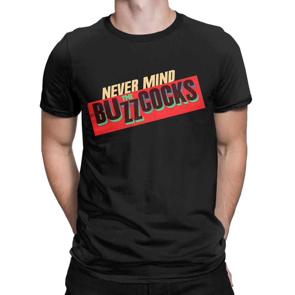 Classic Red Logo Funny Graphic 100 Cotton Tshirt Buzzcocks Tops Tees For Unisex
