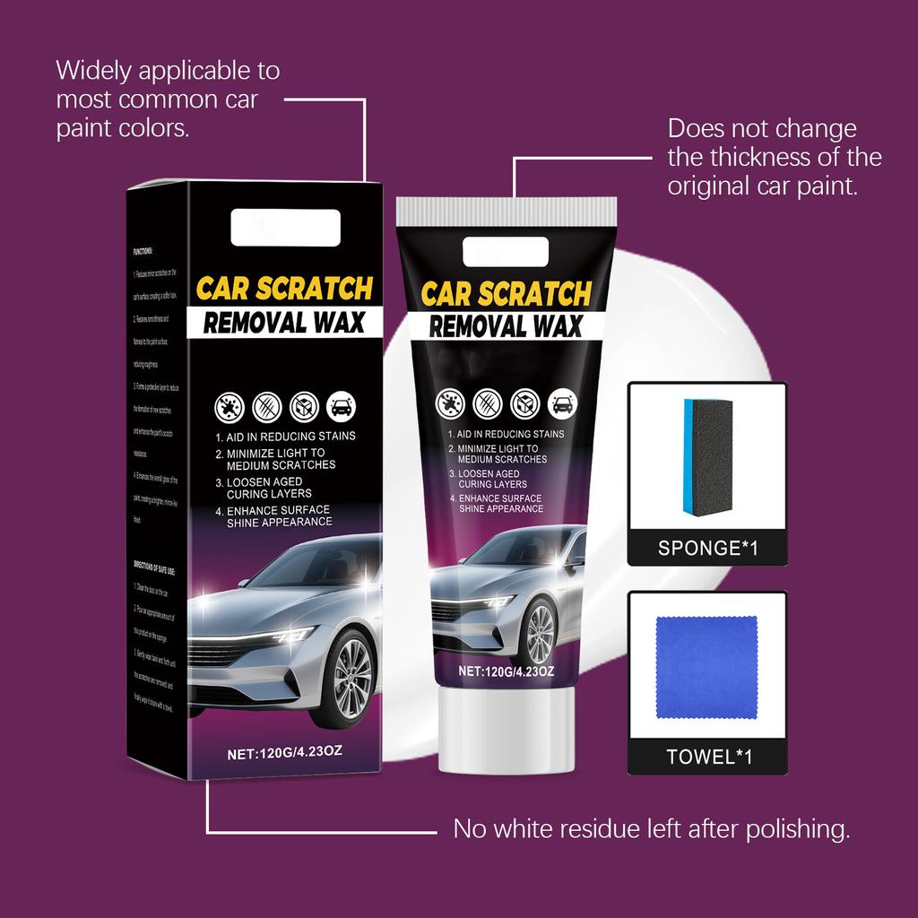 Набор воска для удаления царапин с автомобиля DIY Крем для удаления царапин с автомобильной краски