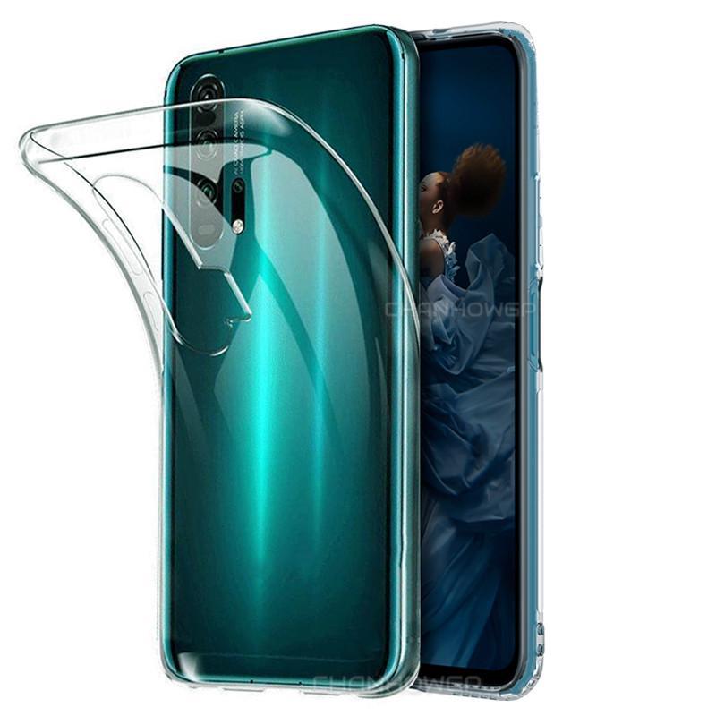 Прозрачный мягкий чехол из ТПУ для Huawei Honor 20 20S 10i 10 Lite 9X Pro 8C 8S 8A 8X View 30 20 10