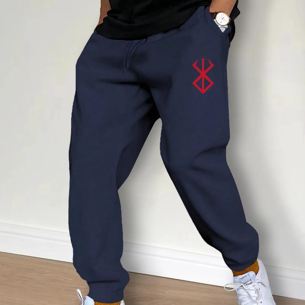 Men's Casual Pants Fashion Drawstring Casual Pants Joggers Workout Running Gym Fitness Sports Trousers Streetwear Trousers