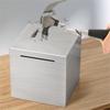 Solid For Kids/Adults Stainless Steel Jar Safe Box Piggy Bank Money Bank Box Money Savings Bank