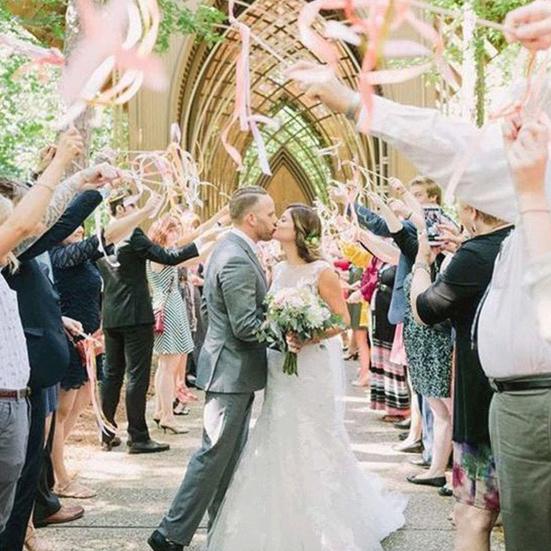 10 Pcs Fairy Wands Ribbon Lace Fairy Stick with Bells Chromatic Silky Party Streamers for Wedding Birthday Party Fovors