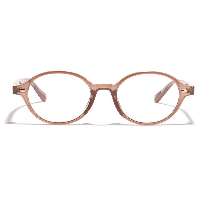 Очки Овальные Ботан Плоские Зеркальные Женские Без Лица Зеркальные