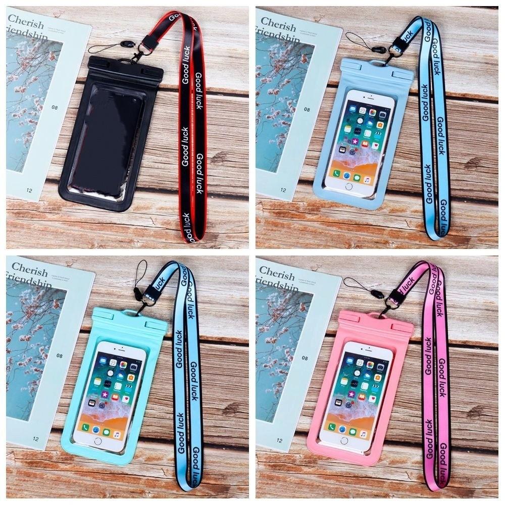 Lanyard Halter Waterproof Phone Case Universal Phone Protector Pouch Mobile Phone Bag  Underwater