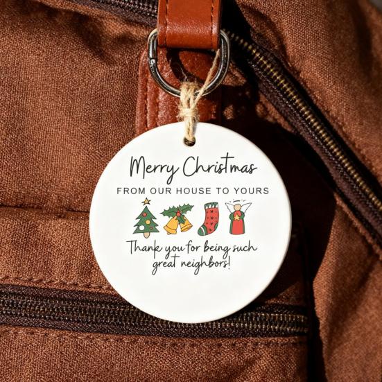 Neighbors Christmas Ornament Thank You Gift for Good Neighbors Welcome To