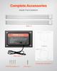 HVAC Air Purifier Whole House 36W 16inch UV Light in Duct for Ac Systems