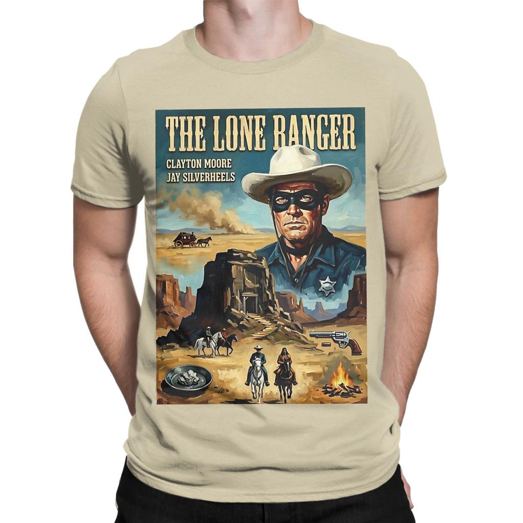 The Masked Rider A Lone Ranger Tribute Novelty 100 Cotton Tshirt The Lone Ranger Tops Tees For Unisex