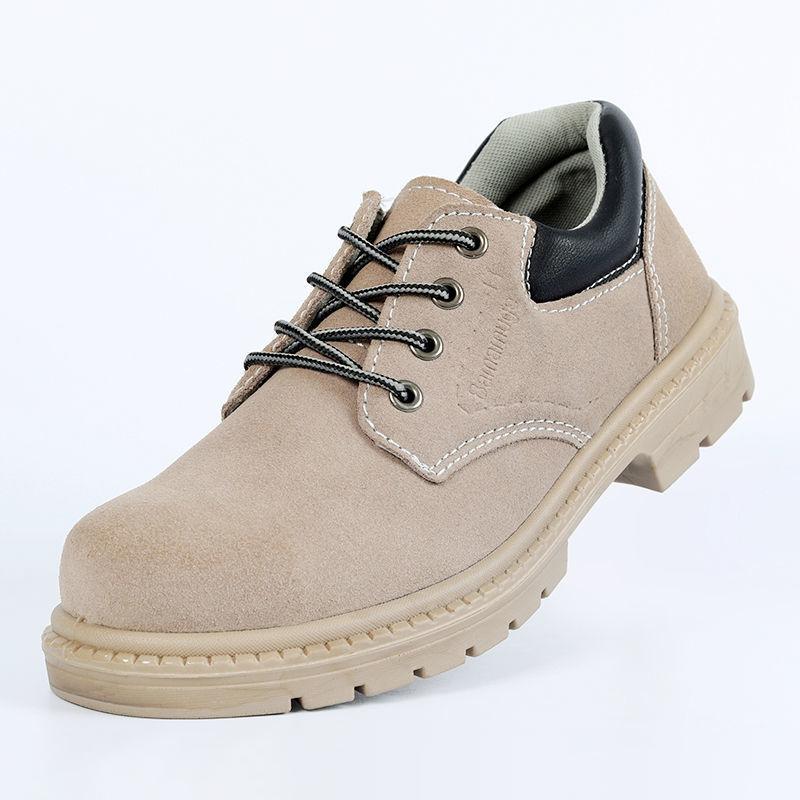 Oulylan Male Breathable Safety Boots Anti Puncture Work Sneaker Anti-slip Protective Footwear Comfort Wear Resistant Labor Shoes