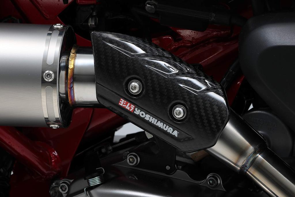 Комплект карбоновых тепловых щитков Yoshimura для Monkey 125 Cross Cub ТИП-1 YOSHIMURA (18), 110, CT125, XMAX250, GB350/S. 161-000-A610