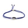 ODDCOLLET Shell String Bracelet (blue)