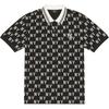Новая коллекция MLB MONOGRAM Футболка-поло New York Yankees SS24 Унисекс Черная 3APQM0443-50BKS
