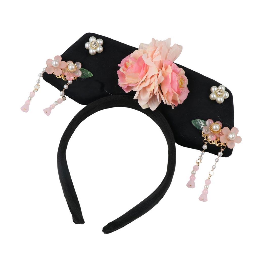 Bow Chinese Style Headwear Flower Hanfu Hair Clip Classical Ancient Style Headband  Children