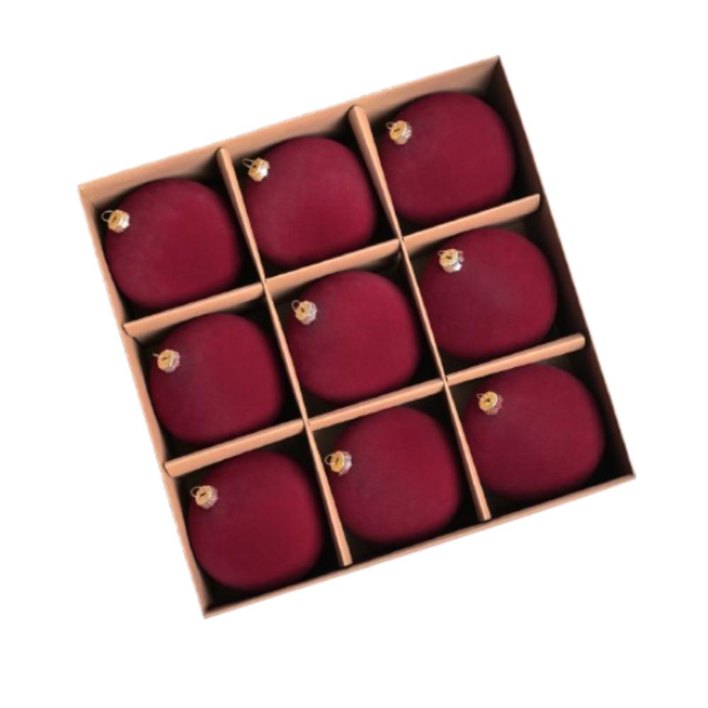 Небьющиеся рождественские подвесные шары 10 см украшения для рождественской елки сувениры для вечеринки