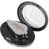 A03F-40X Full Metal Illuminated Jewelry Loop Magnifier Jewelers Eye Loupe With LED Jewelers Eye Loupe