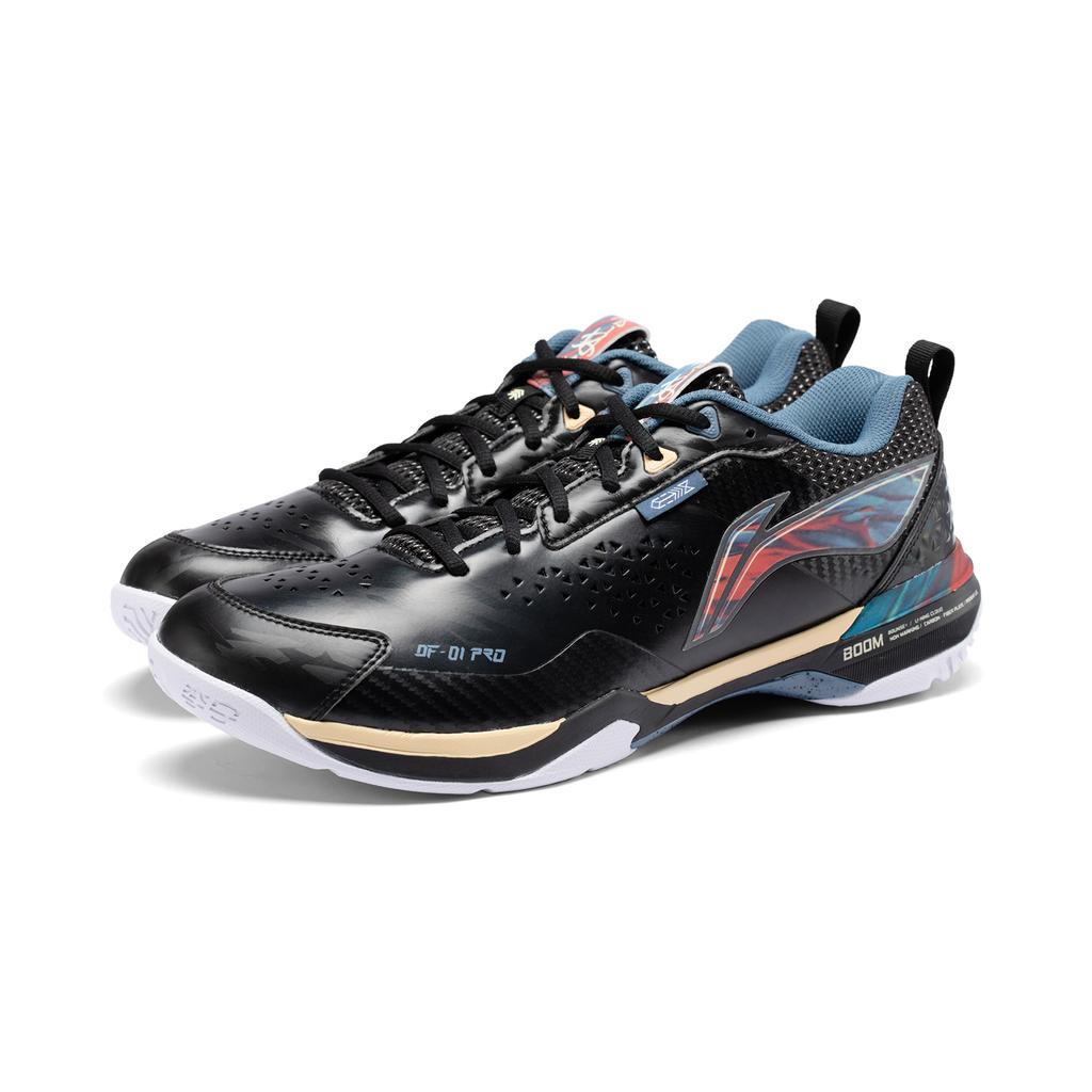 Li-Ning Blade Pro Comfortable Non-Slip Wear-Resistant Low-Top Badminton Shoes Men Shoes Black AYAT005-7