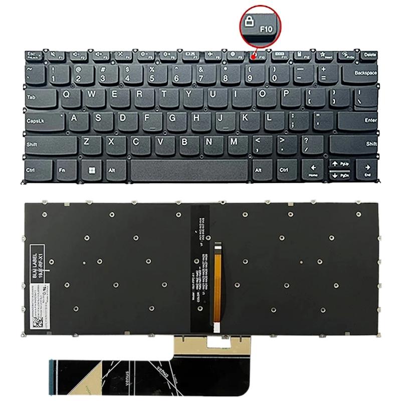 Laptop Backlight Laptop Keyboard F10 Key With Lock Icon for Lenovo IdeaPad 5 US Version Keyboard