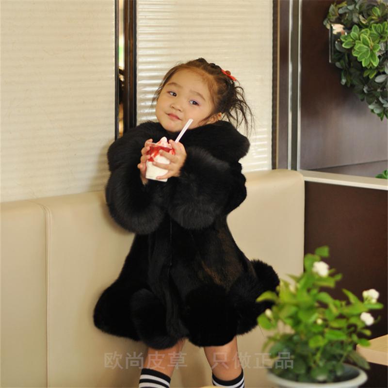 Girls Baby's Kids Coat Jacket Outwear Warm Plus Velvet Thicken Outdoor Fleece Children's Cloth