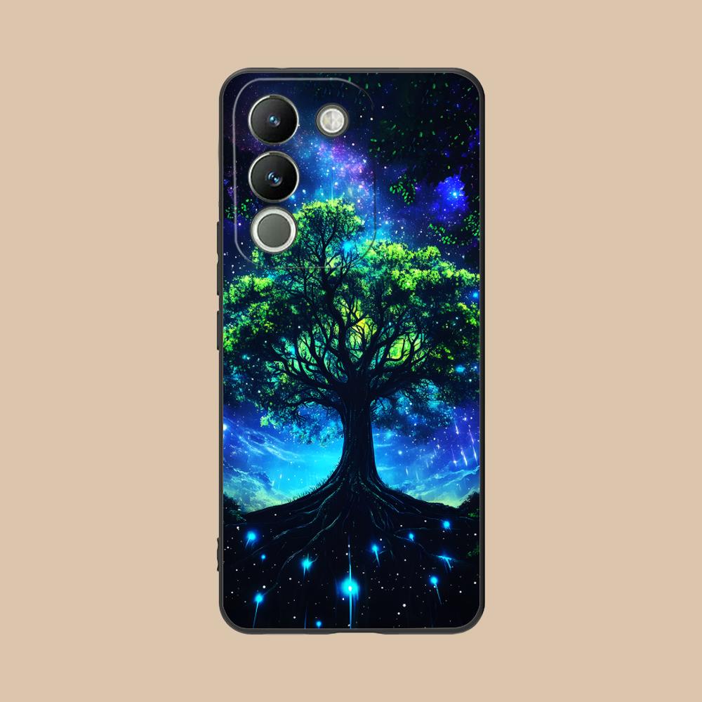 Чехол для мобильного телефона 'Древо Жизни Мира' для VIVO V60 V50 V40 V30 V29 V27 V25 V23 Pro Lite 5G Цветной Печатный Чехол для Смартфона Красивый