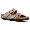 Birkenstock Повседневные Универсальные Дышащие Шлепанцы Женские Сандалии Серый Коричневый 951303