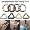 Camping Carabiner Carabiner Purses Handbags Snap Clasp Clip Spring O-Ring Buckles Bag Belt Buckle