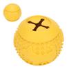 Dog Treat Toy Ball IQ Training Teeth Cleaning Rubber Dog Leakage Food Ball for Dogs Puppies Pets