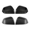 Paste Style Carbon Fiber Texture Rearview Mirror Caps For Tesla Model Y Juniper Side Mirror Housing Exterior Decor Protector