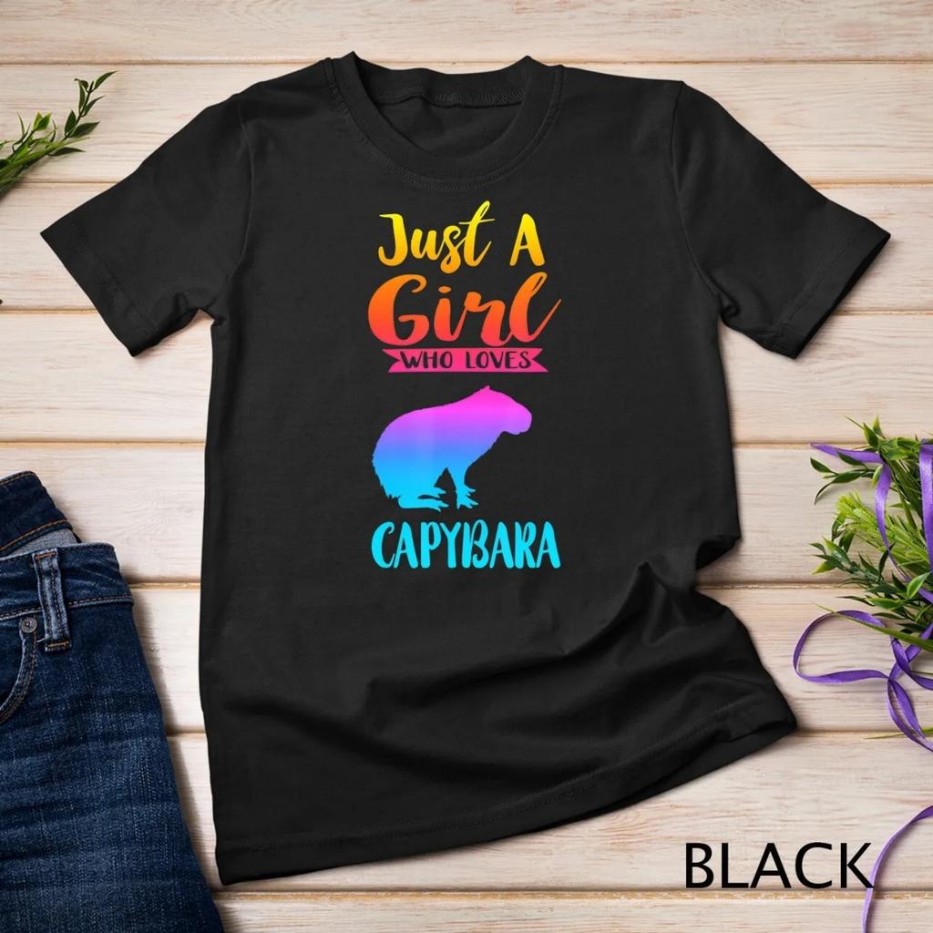 Just A Girl Who Loves Capybara T Shirt Lovers s