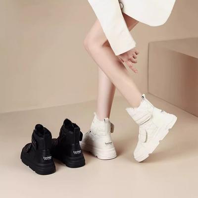 Женские зимние плюшевые водонепроницаемые нескользящие толстые зимние ботинки