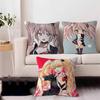 Аниме E-Enoshima-Junko Наволочка 45x45см Мягкие Уютные Декоративные Наволочки На Молнии Для Дивана Дивана Спальни
